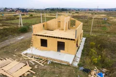 Płyty SIP Panele PIR OSB poliuretan Budynek Szkieletowy Modułowy Energooszczędny