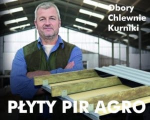 Płyty PIR AGRO rolnicze