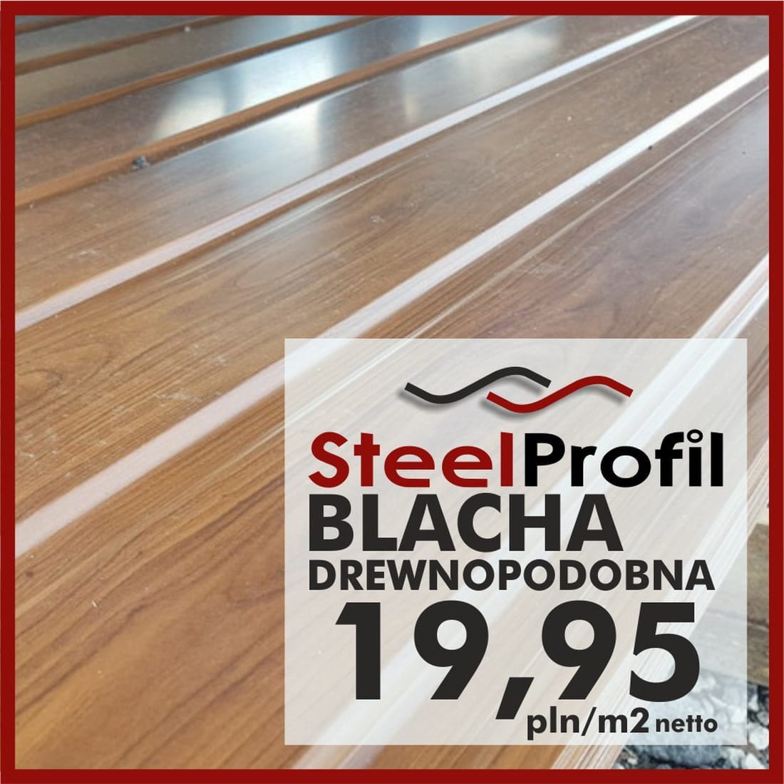 Blacha Trapezowa Drewnopodobna Podbitka Gat2 Steelprofil Centrum Taniej Blachy Plyt Warstwowych I Pir