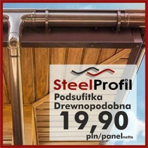 Tania podsufitka drewnopodobna złoty dąb