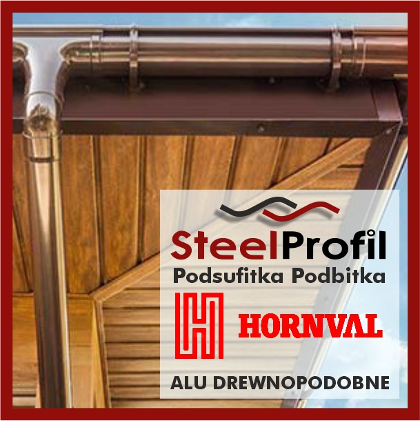 Tania Podsufitka Podbitka Dachowa Aluminiowa - Drewnopodobna