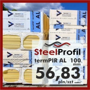 Tanie Płyty PIR termpir 100mm 10 cm
