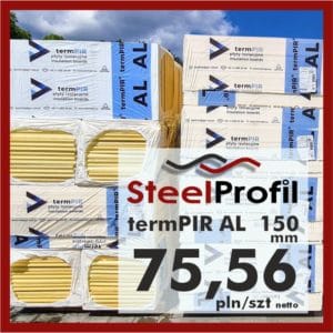 Płyty PIR termPIR 150mm 15cm