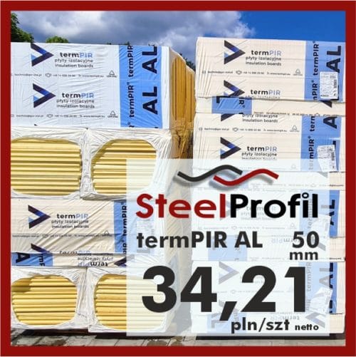 Tanie Płyty PIR termPIR Górstal izpoproof