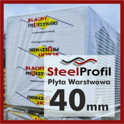 Tania Płyta Warstwowa Poliuretanowa 40 mm