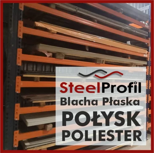 Tania Blacha Płaska POLIESTER BPA 7016 7024 8017 9010 3011 Polysk