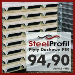 Tanie Płyty Warstwowe Dach PIR 2 gatunek