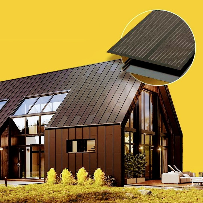 Dach Solarny Fotowoltaiczny 2w1 Panele PV SOLROOF