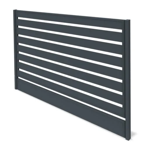 Ogrodzenie Panelowe Palisadowe Ocynkowane 120x200 Grafit Czarny Brąz RAL 7016 9005 8017 - obrazek 4