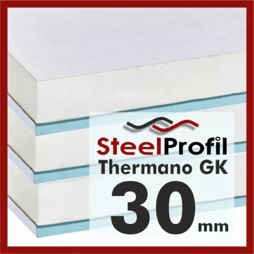 Thermano GK Płyta PIR z Gips Kartonem 30mm