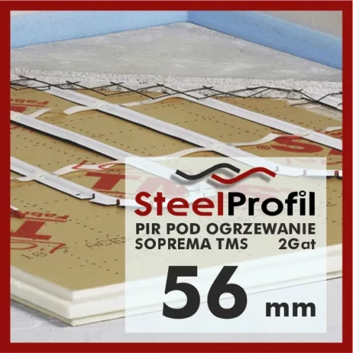 Płyty PIR pod Ogrzewanie Podłogowe SOPREMA TMS 1200x1000mm 2 Gatunek