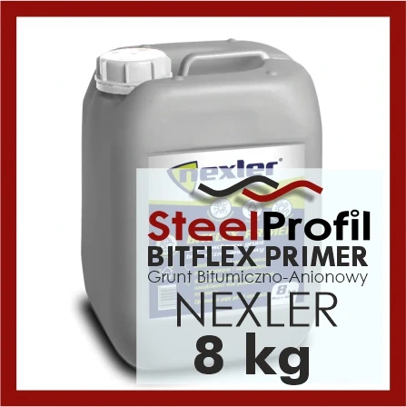 Grunt bitumiczny Bitflex Primer 8kg