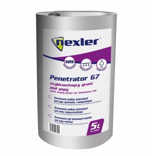 Grunt rozpuszczalnikowy Nexler Penetrator G7 5l