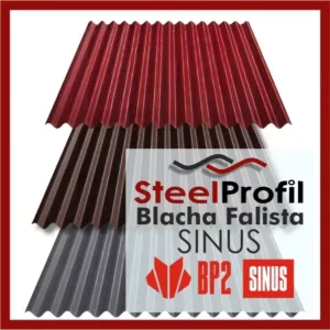 Blacha Falista Sinus na dach elewację