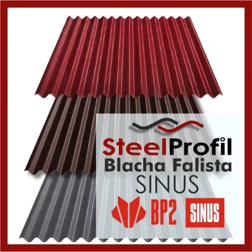 Blacha Falista Sinus na dach elewację