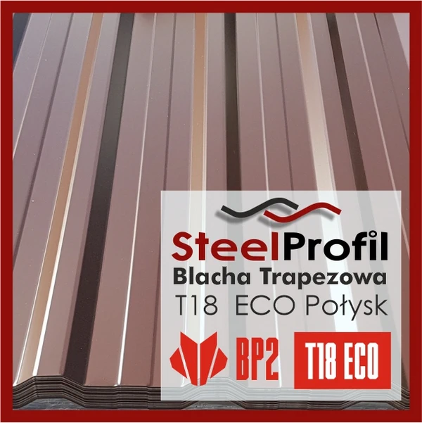 Blacha Trapezowa T18 ECO Połysk BP2