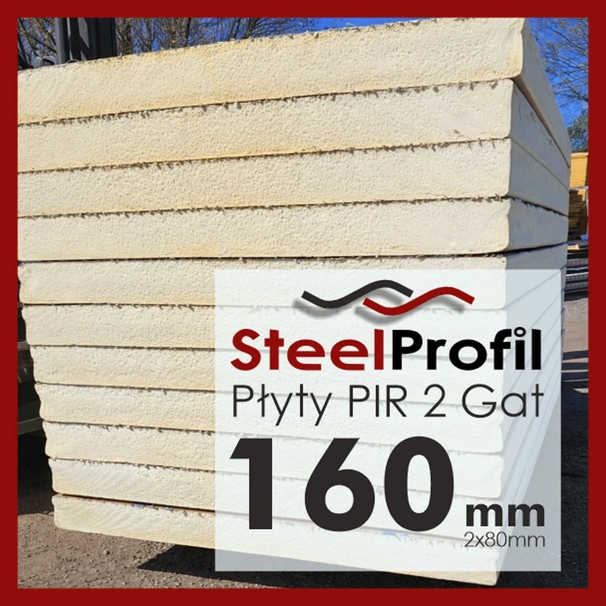 Cheap PIR Insulation Board Polyurethane 160mm 2 Grade Choice 2 x 80mm