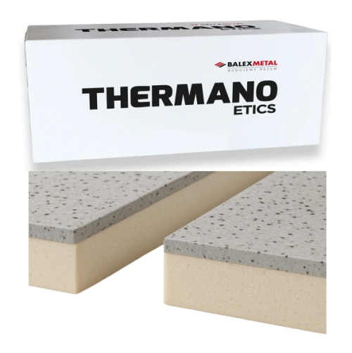 Thermano ETICS Płyta PIR i styropian EPS do tynkowania docieplenia elewacji 14cm