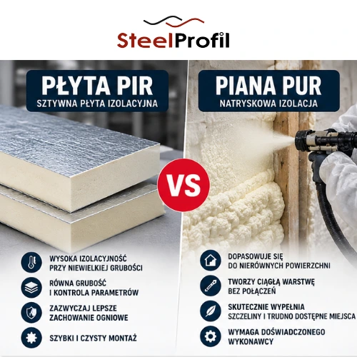 płyta PIR czy PUR