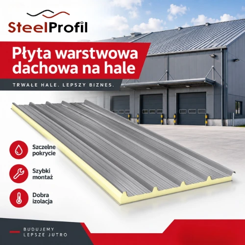 płyty warstwowe na hale dachowe płyty warstwowe na hale dachowe
